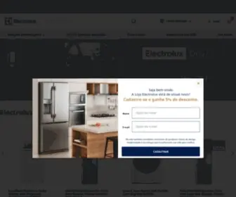 Electrolux.com.br(Loja Oficial com os melhores eletrodomésticos do mercado) Screenshot