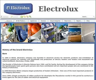 Electrolux.com.mk(Electrolux) Screenshot