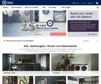 Electroluxhome.se(Electrolux Home: Kök) Screenshot