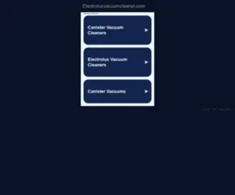 Electroluxvacuumcleaner.com(Electroluxvacuumcleaner) Screenshot