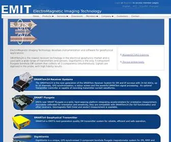 Electromag.com.au(Geophysical Instrumentation & Software) Screenshot