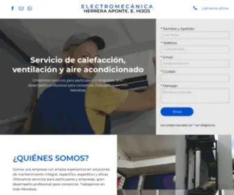 Electromecanicaherreraaponteehijos.com(Electromecánica) Screenshot