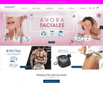 Electromedicinamorales.com(Electromedicina Morales) Screenshot