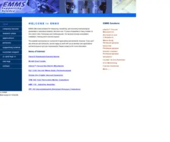 Electromedsys.com(EMMS) Screenshot