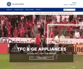 Electromenagersge.ca(GE Appliances) Screenshot