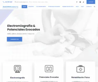 Electromiografiaypotencialesevocados.com(Electromiografía & Potenciales Evocados) Screenshot