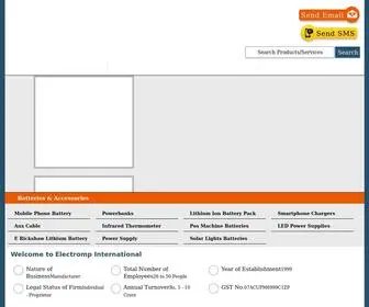 Electrompinternational.com(Electromp International) Screenshot