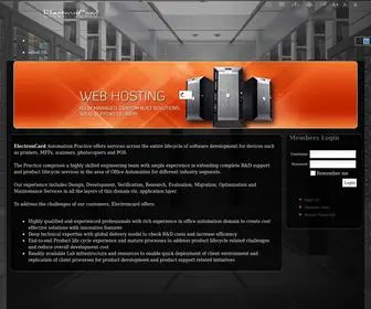 Electroncard.com(IT Automation Solution) Screenshot