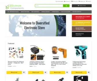 Electroncomponents.com(Next Buy Online Electronic Components) Screenshot