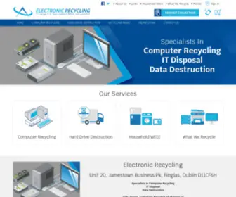 Electronic-Recycling.ie(Electronic Recycling) Screenshot