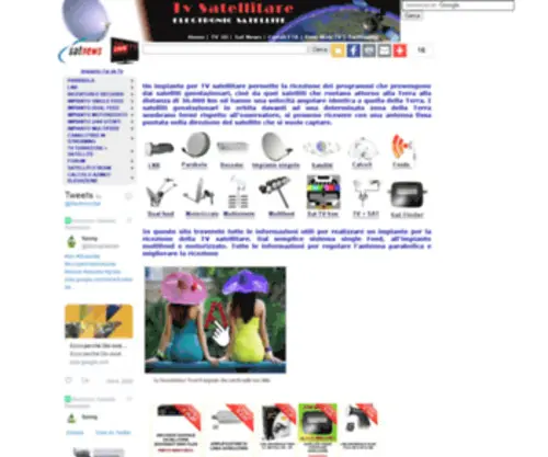 Electronic-Satellite.com(Tutto sull' impianto TV Satellitare di Casa) Screenshot