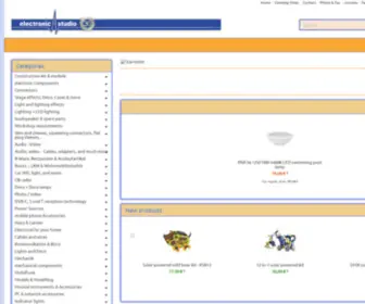 Electronic-Studio.com(Startseite electronic) Screenshot