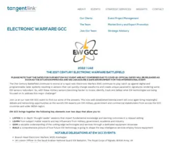 Electronic-Warfare-GCC.com(Electronic Warfare GCC 2021) Screenshot