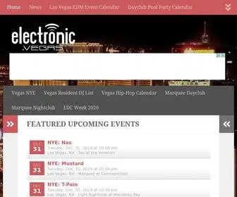 Electronic.vegas(Electronic Vegas Electronic Vegas) Screenshot