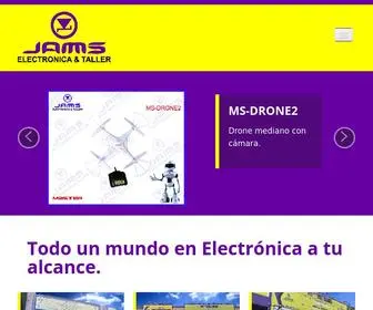 Electronica-Jams.com.mx(JAMS) Screenshot