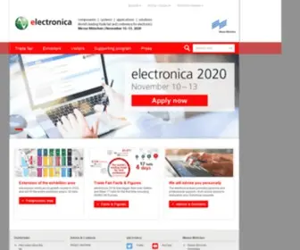 Electronica.de(The entire world of electronics) Screenshot