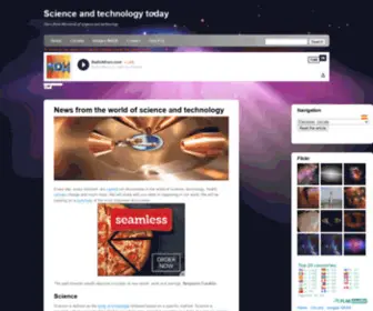 Electronica2000.org(Science and technology today) Screenshot