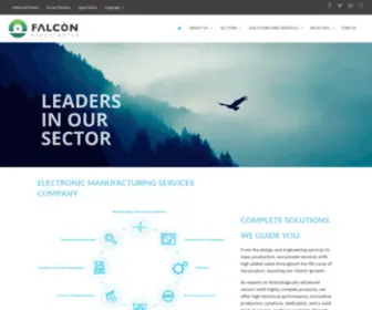 Electronicafalcon.com(Electronic Manufacturing Services Company) Screenshot