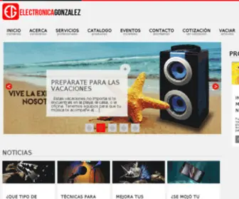 Electronicagonzalez.com(Electronicagonzalez) Screenshot