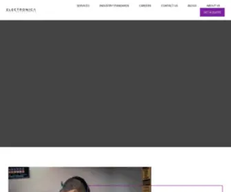 Electronicalabs.com(Electronica Test Labs) Screenshot