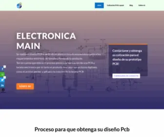 Electronicamain.com(Diseño) Screenshot