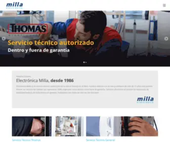 Electronicamilla.com(Electrónica) Screenshot