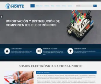 Electronicanacionalnorte.com(Electrónica Nacional Norte) Screenshot