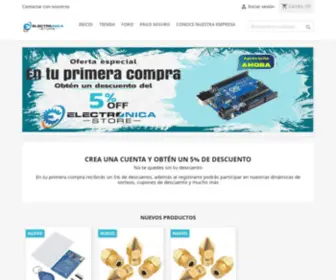 ElectronicaStore.net(Tienda de Electrónica) Screenshot