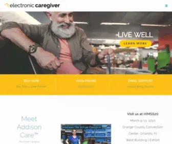 Electroniccaregiver.com(Electronic Caregiver) Screenshot