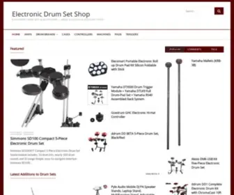 ElectroniCDrumsetshop.com(Electronic Drum Set Shop) Screenshot