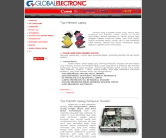 ElectronicGlobal.com(GLOBAL COMPUTER ELECTRONIC) Screenshot