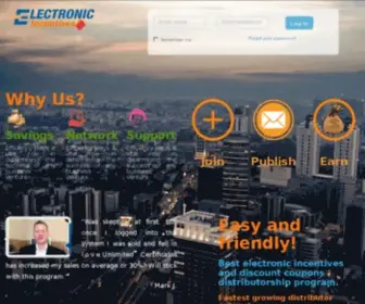 Electronicincentives.com(Electronic Incentives) Screenshot