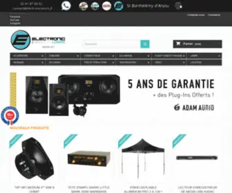 Electronicloisirs.fr(Electronic Loisirs Angers Sono Angers Music Store) Screenshot