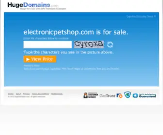 ElectronicPetshop.com(Electronic toys) Screenshot