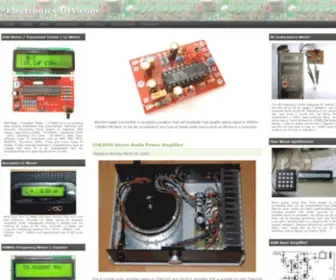Electronics-Diy.com(Electronics DIY) Screenshot