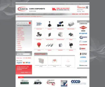 Electronics-Online.com(CAMIS Components CAMIS Components) Screenshot