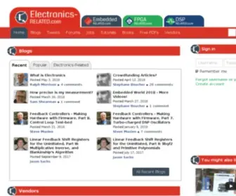 Electronics-Related.com(Everything Electronics Engineering) Screenshot