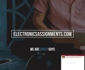 Electronicsassignments.com(Electronics Engineering Assignment Help) Screenshot