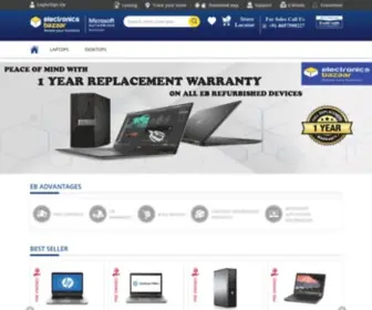 Electronicsbazaar.com(Electronics Bazaar) Screenshot