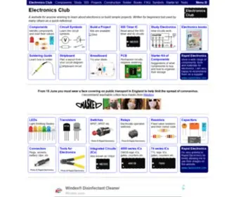 Electronicsclub.info(Electronics Club) Screenshot