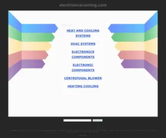 Electronicscooling.com(See related links to what you are looking for) Screenshot