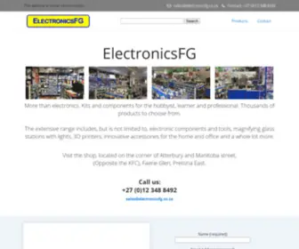 Electronicsfg.co.za(Electronics and more) Screenshot