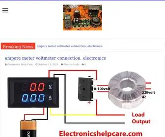 Electronicshelpcare.com(Electronics Help Care) Screenshot