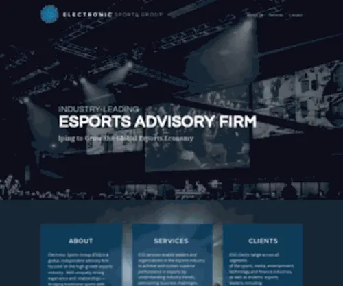 Electronicsportsgroup.com(Electronic Sports Group) Screenshot
