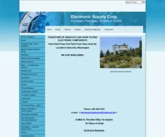 Electronicsupplycorp.com(Electronic Supply Corp) Screenshot
