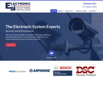 Electronicsystemsinstallers.com(Electronic Systems Installers) Screenshot