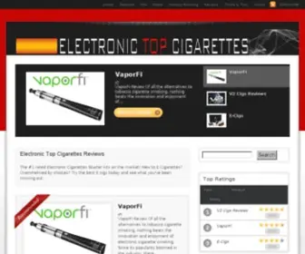 Electronictopcigarette.com(ELECTRONIC TOP CIGARETTE) Screenshot