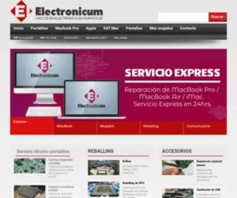 Electronicum.es(Servicio tecnico portatiles Valencia) Screenshot