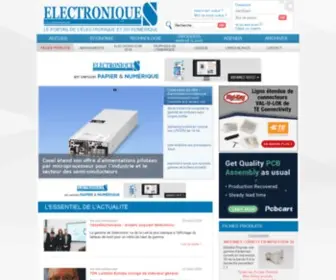 Electroniques.biz(La revue de toute les électroniques depuis 1934) Screenshot