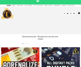 Electronisounds.com(Royalty-free Sounds) Screenshot